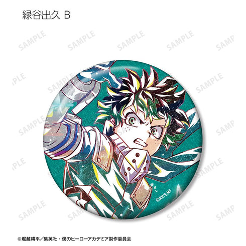 『僕のヒーローアカデミア』トレーディング Ani-Art 第6弾 グリッター缶バッジ ver.A(単位/BOX)【202508再販】